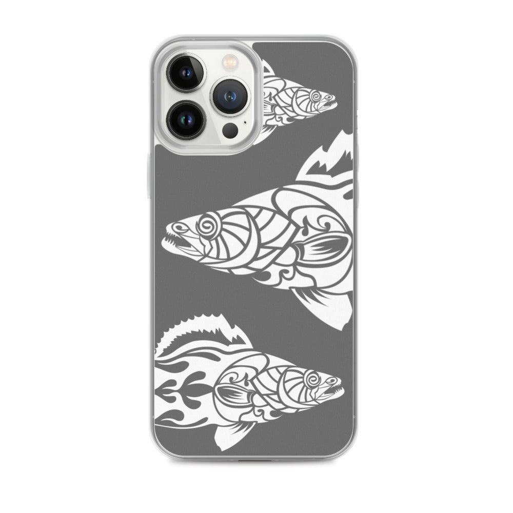 iPhone Case- Walleye - Grey