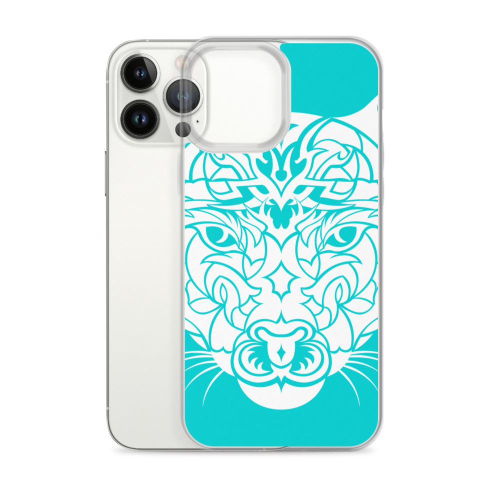 iPhone Case - Mountain Lion - Turquoise
