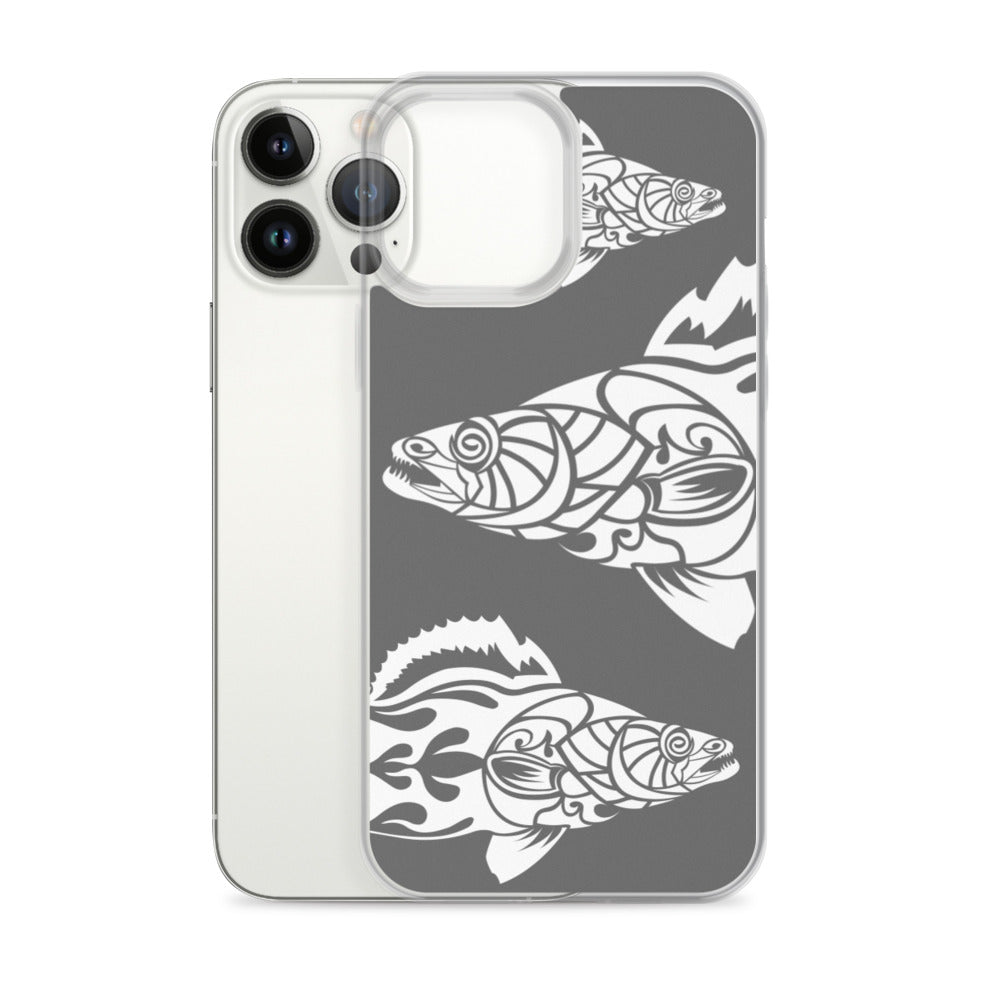 iPhone Case- Walleye - Grey