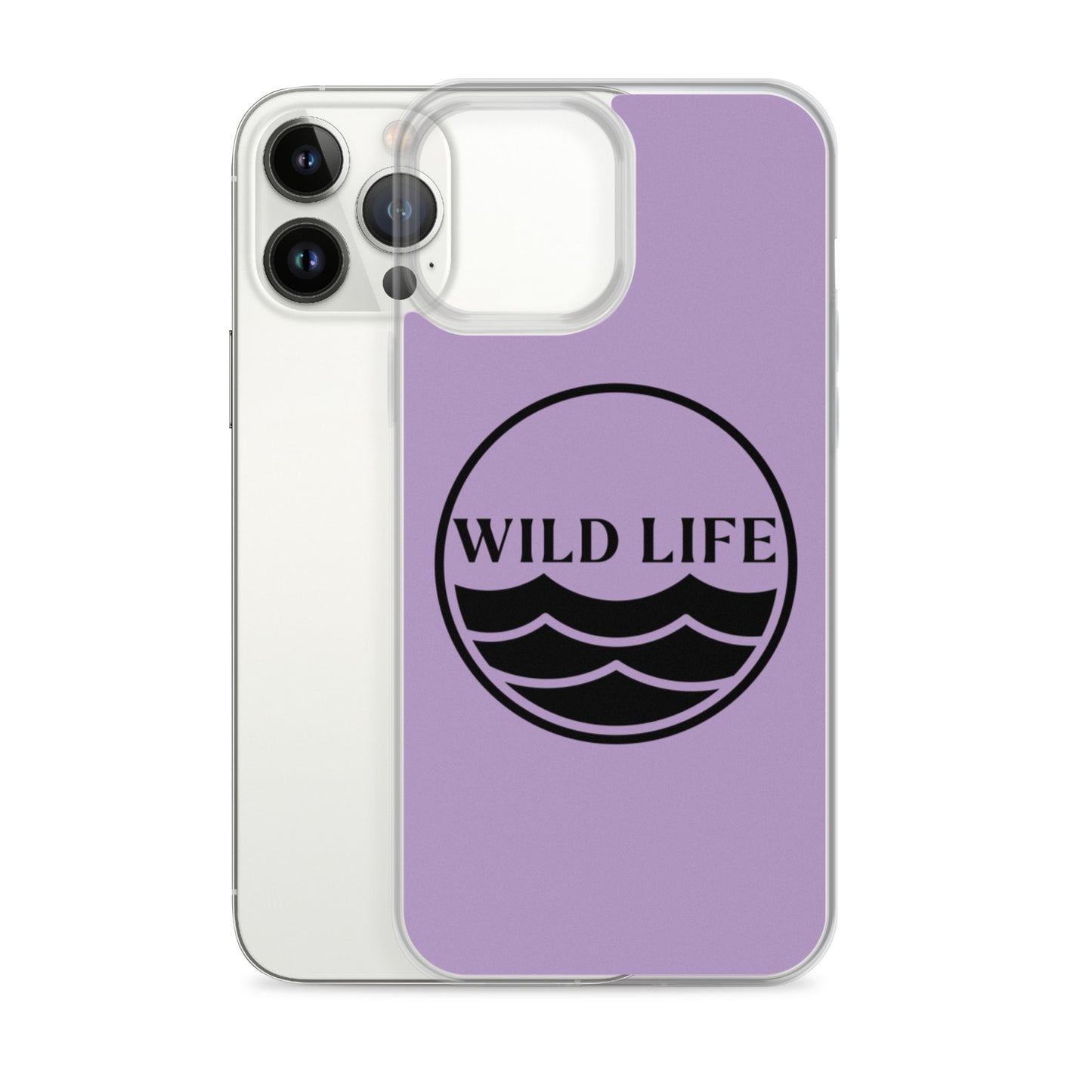 WILD LIFE iPhone Case - Lavender