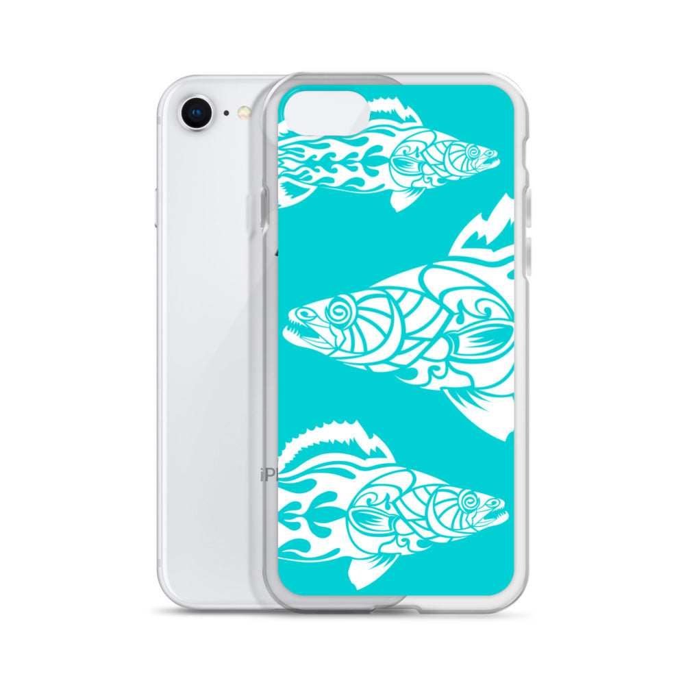 iPhone Case- Walleye - Turquoise