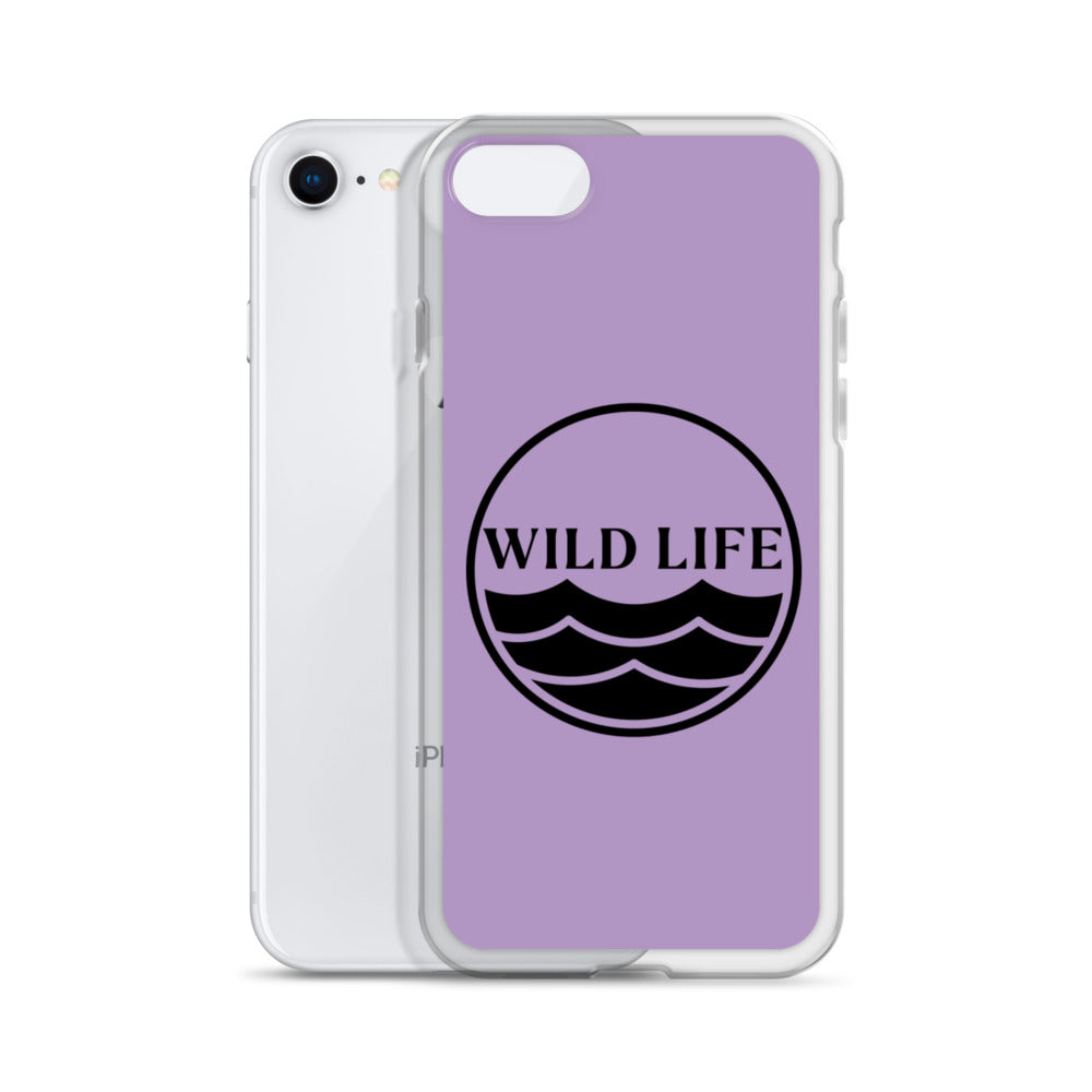 WILD LIFE iPhone Case - Lavender