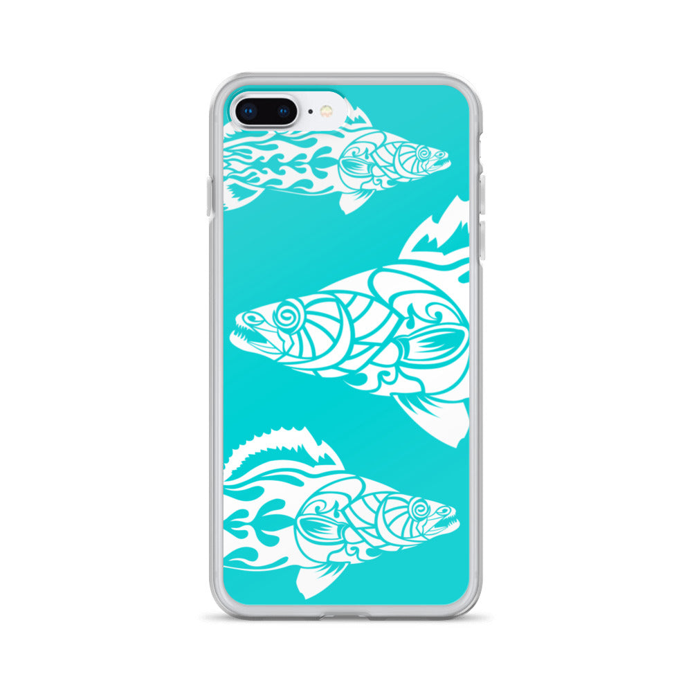 iPhone Case- Walleye - Turquoise
