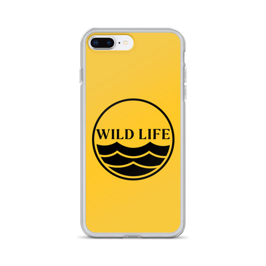 WILD LIFE iPhone Case - Yellow