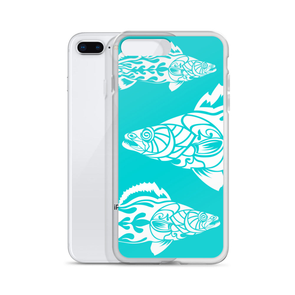 iPhone Case- Walleye - Turquoise