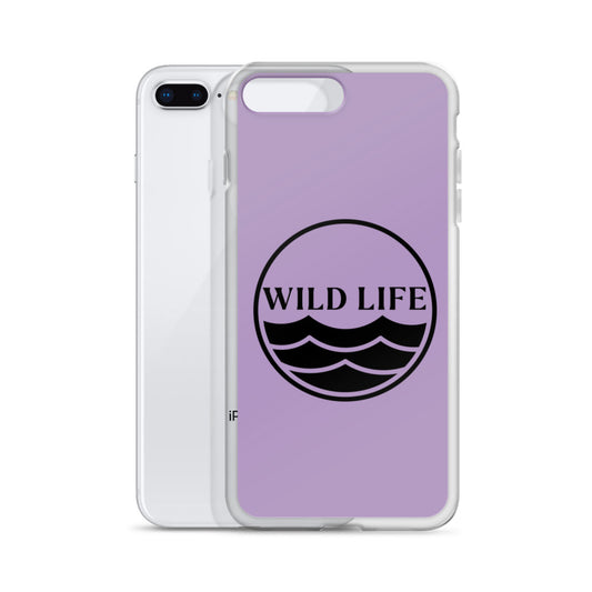 WILD LIFE iPhone Case - Lavender