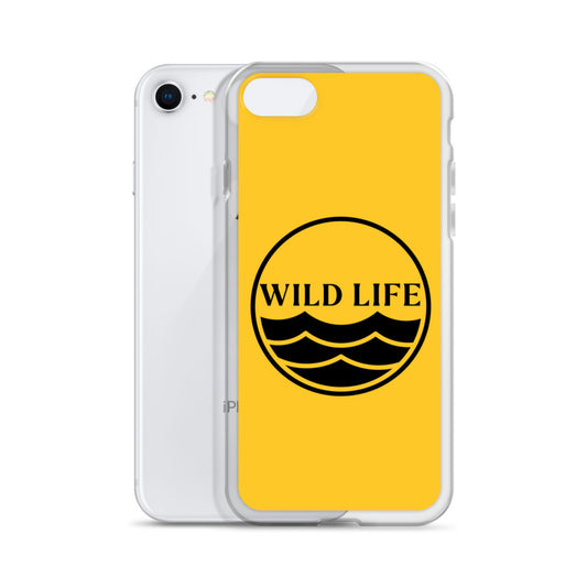 WILD LIFE iPhone Case - Yellow