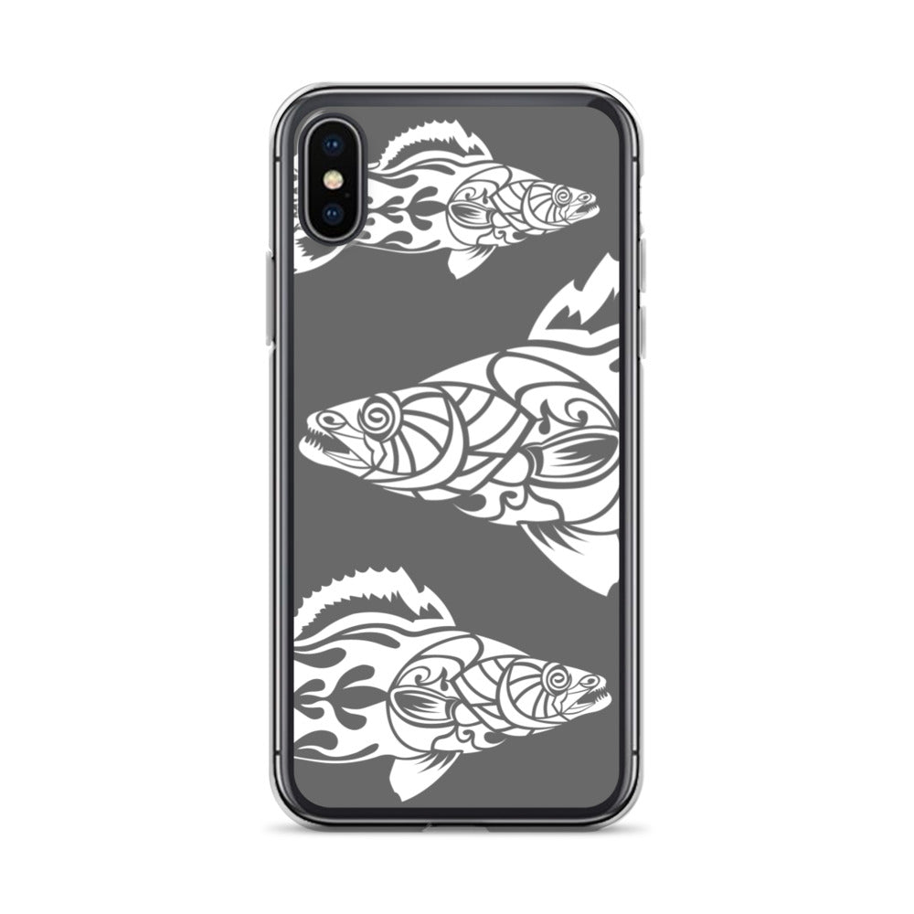 iPhone Case- Walleye - Grey