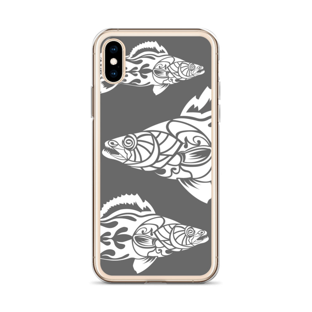 iPhone Case- Walleye - Grey