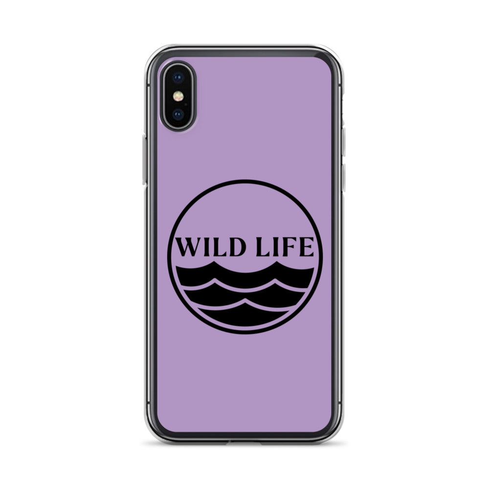 WILD LIFE iPhone Case - Lavender
