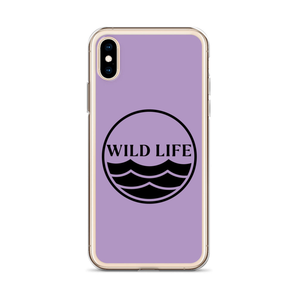 WILD LIFE iPhone Case - Lavender