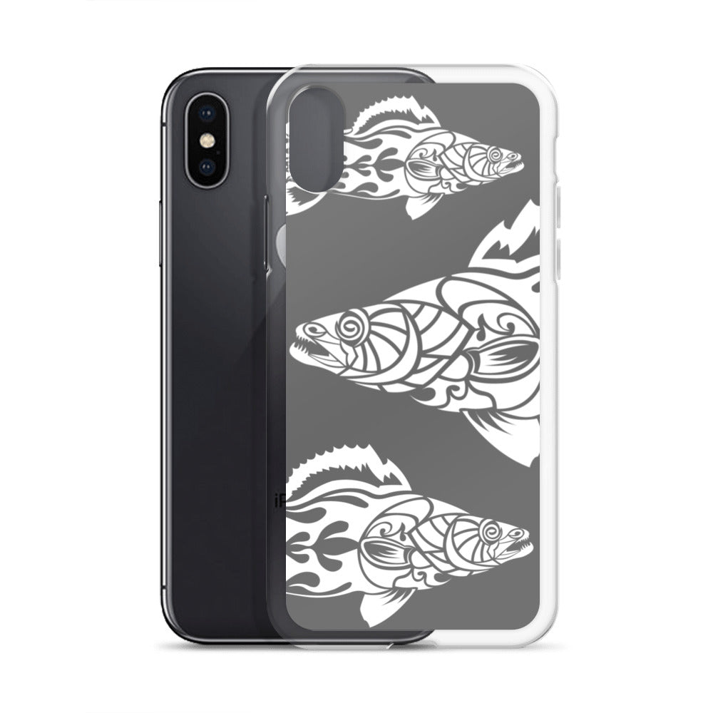 iPhone Case- Walleye - Grey