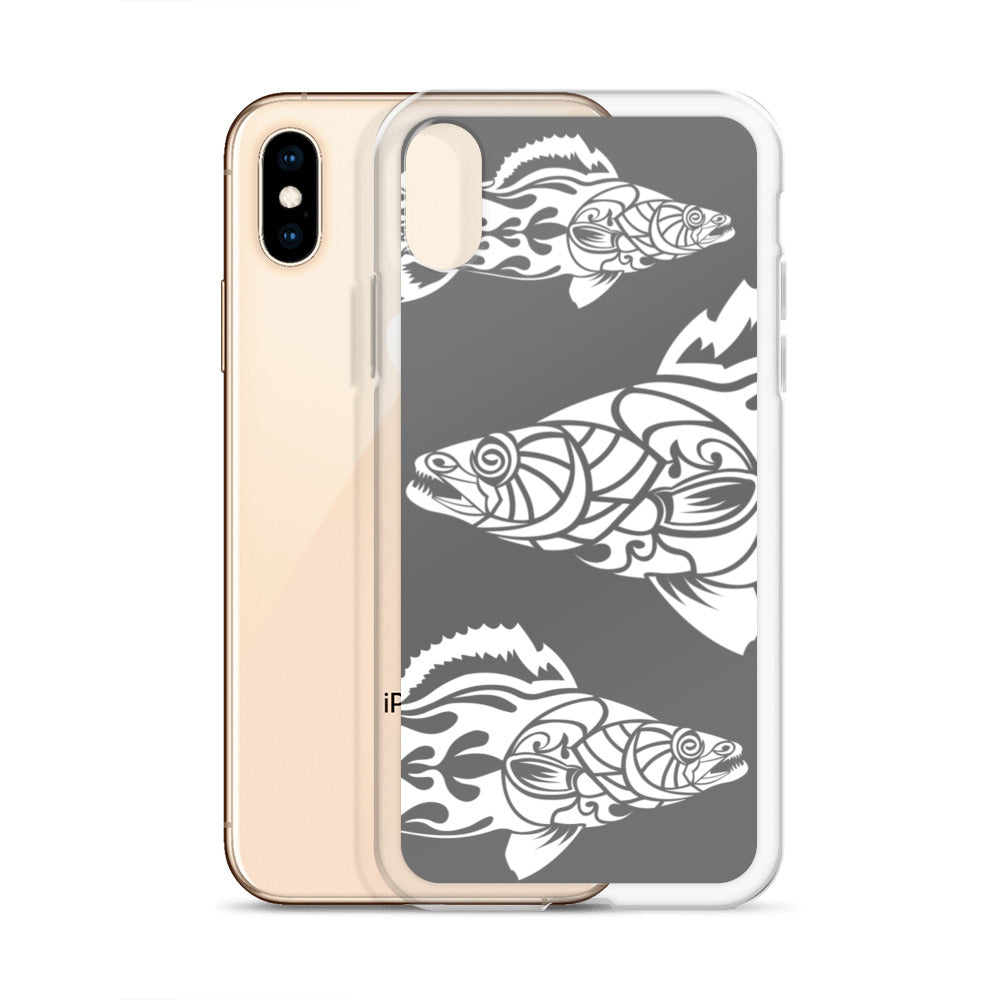 iPhone Case- Walleye - Grey