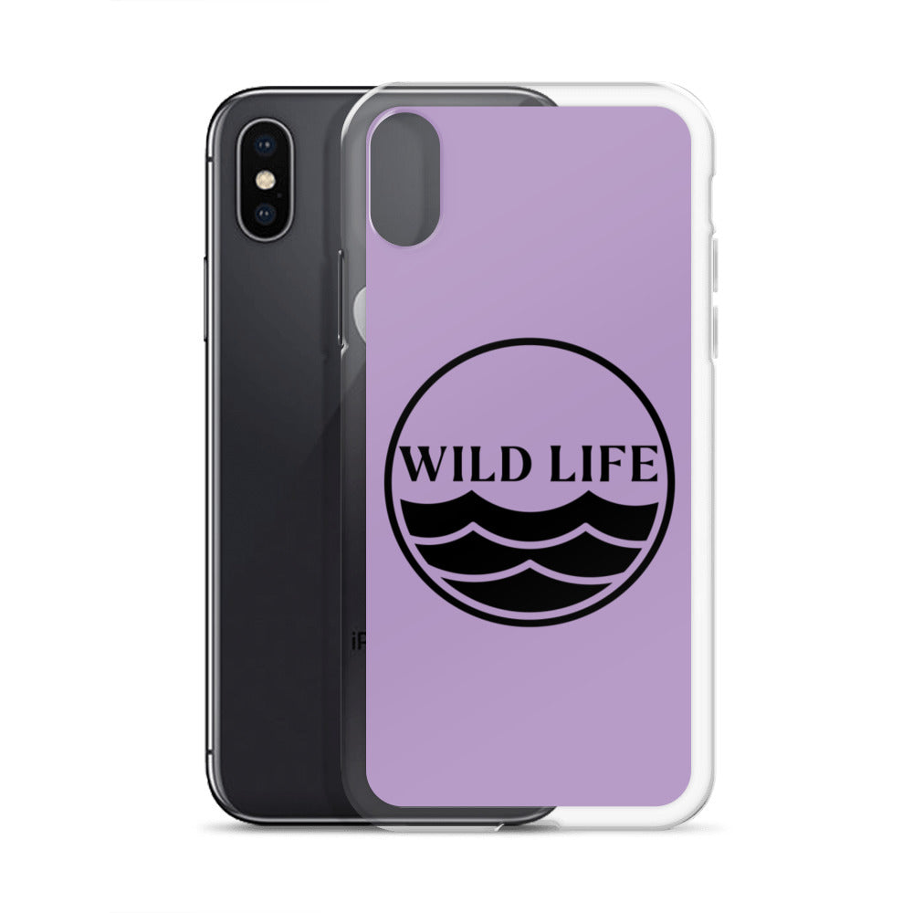 WILD LIFE iPhone Case - Lavender