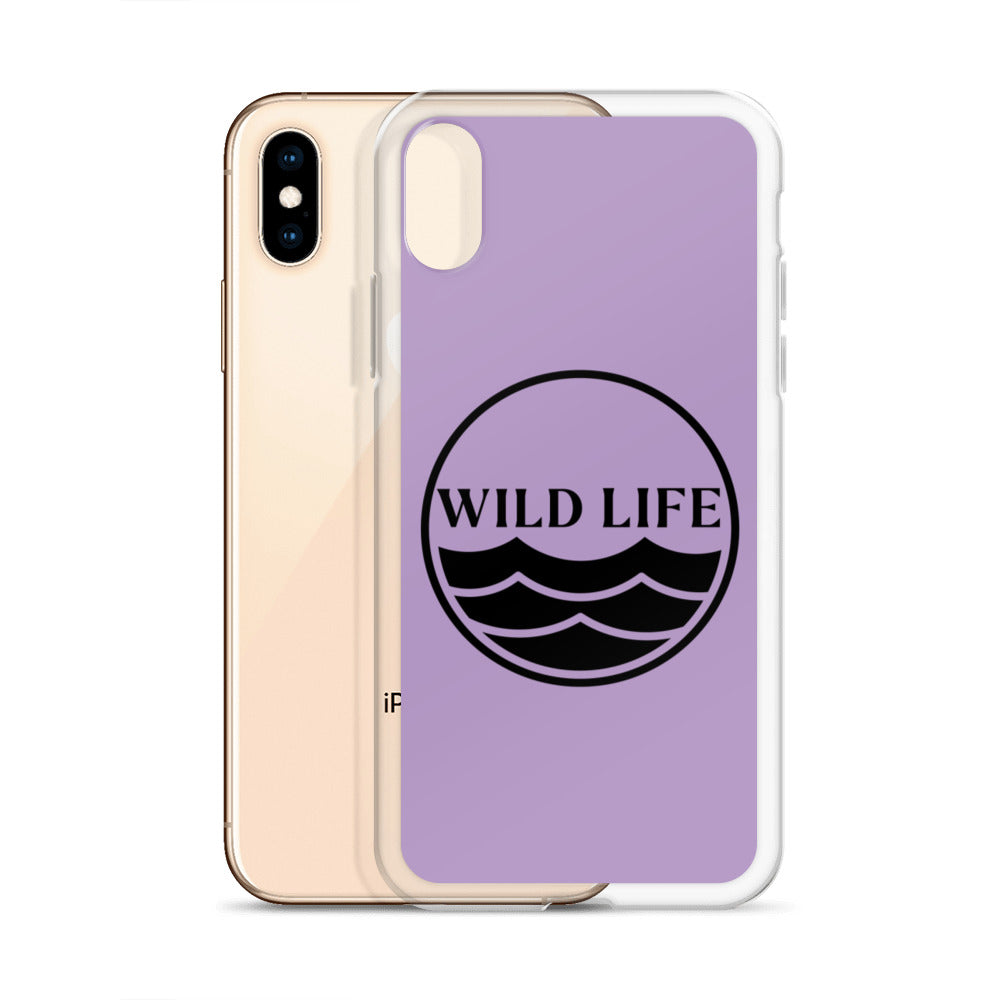 WILD LIFE iPhone Case - Lavender