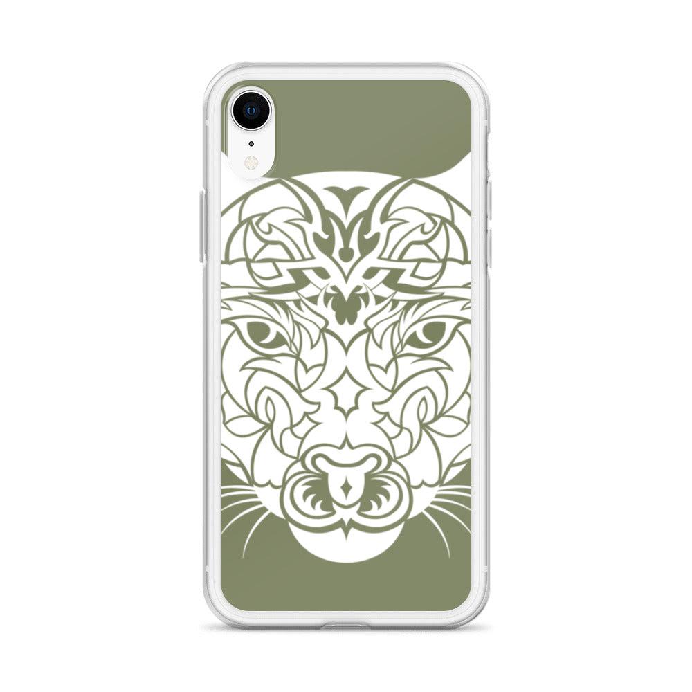 iPhone Case - Mountain Lion - Forest Green