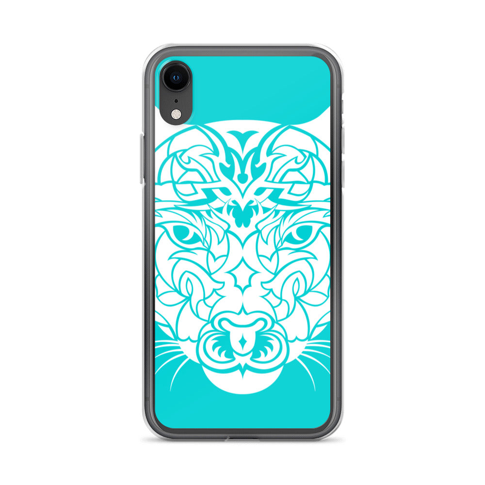 iPhone Case - Mountain Lion - Turquoise