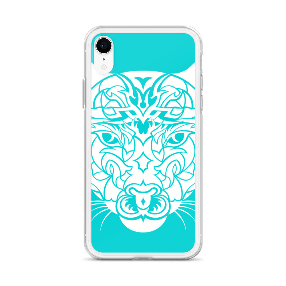 iPhone Case - Mountain Lion - Turquoise