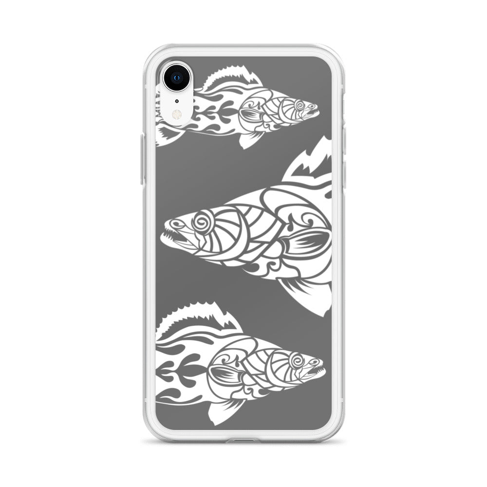 iPhone Case- Walleye - Grey