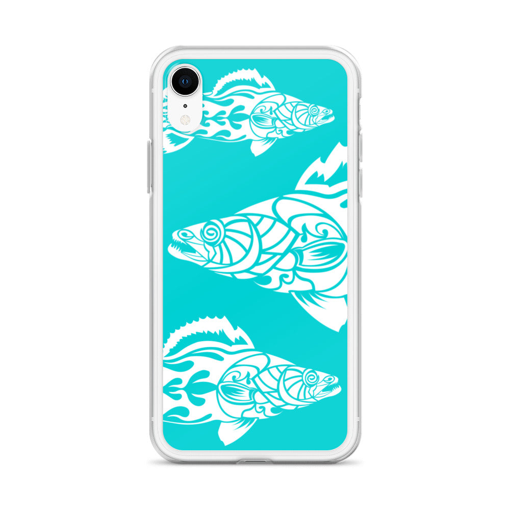 iPhone Case- Walleye - Turquoise