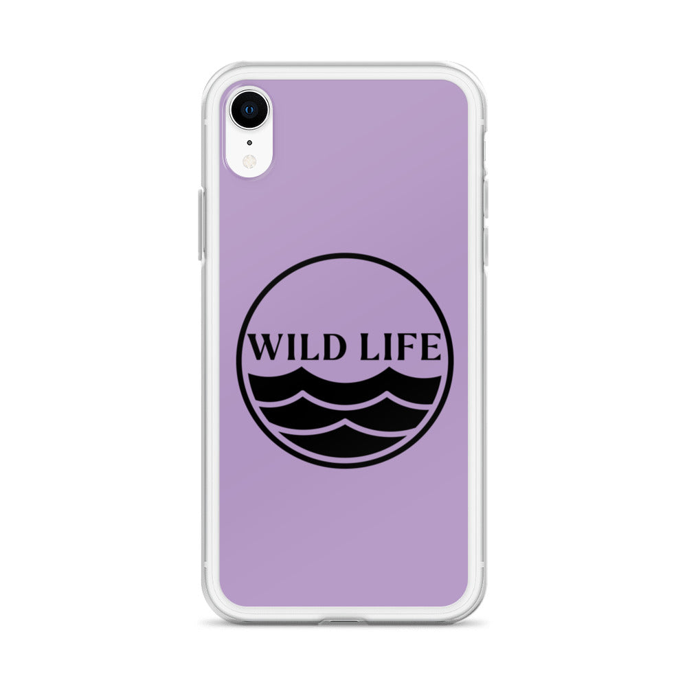 WILD LIFE iPhone Case - Lavender
