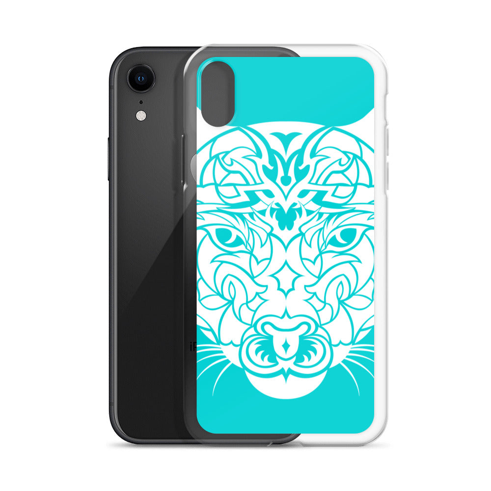 iPhone Case - Mountain Lion - Turquoise