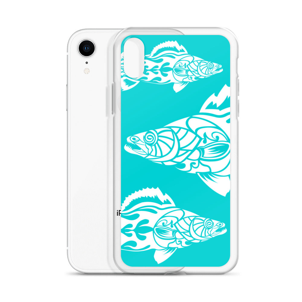 iPhone Case- Walleye - Turquoise