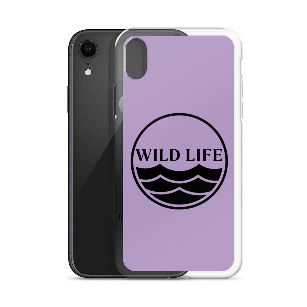 WILD LIFE iPhone Case - Lavender
