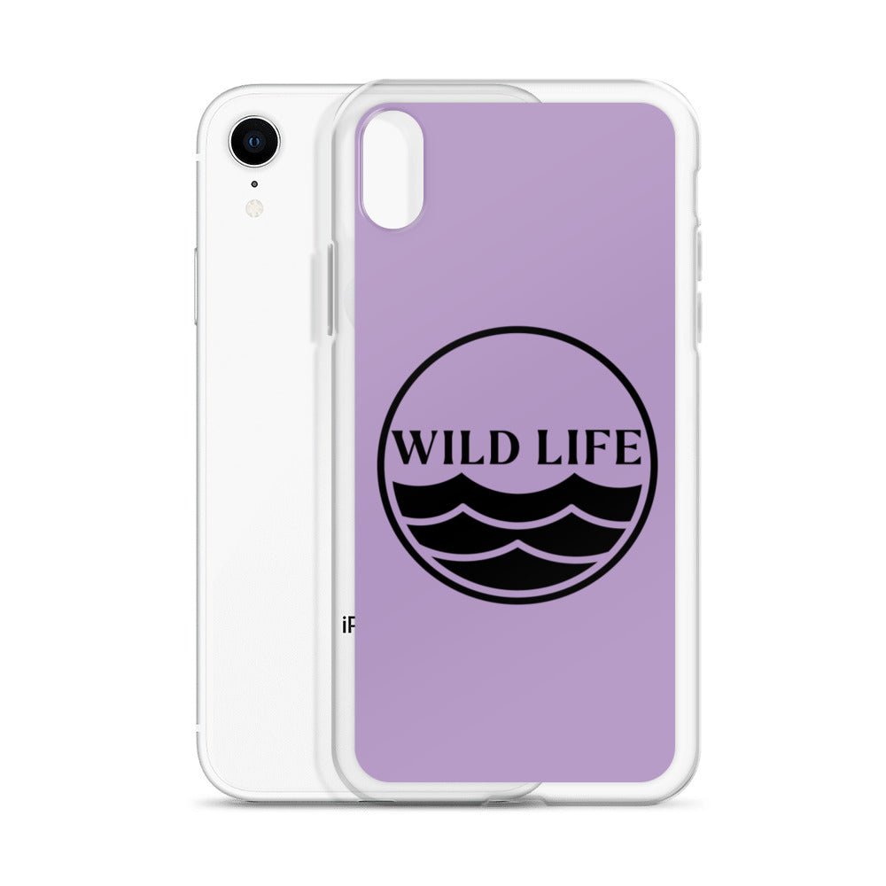 WILD LIFE iPhone Case - Lavender