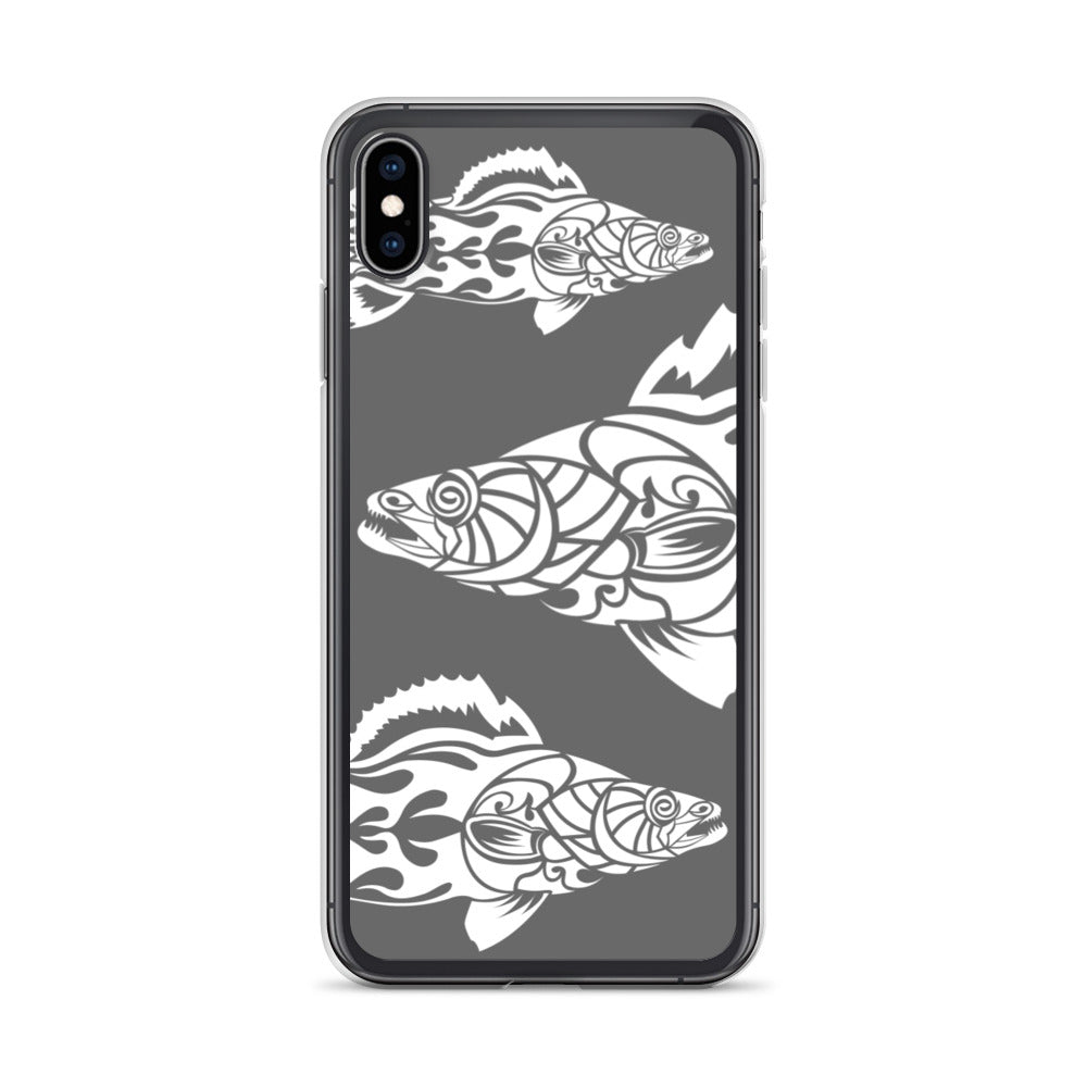 iPhone Case- Walleye - Grey