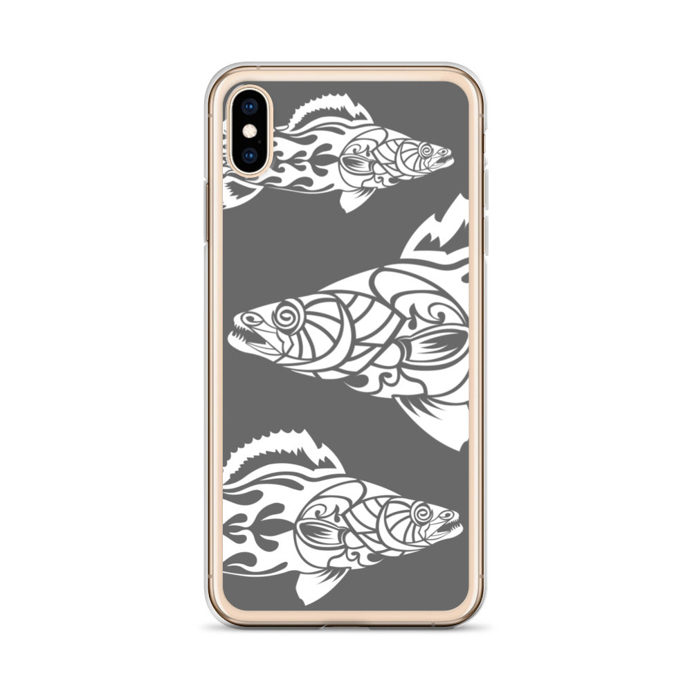 iPhone Case- Walleye - Grey