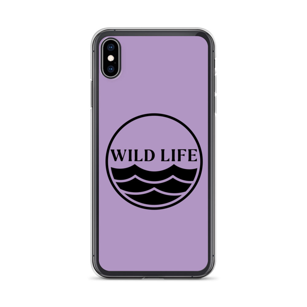 WILD LIFE iPhone Case - Lavender