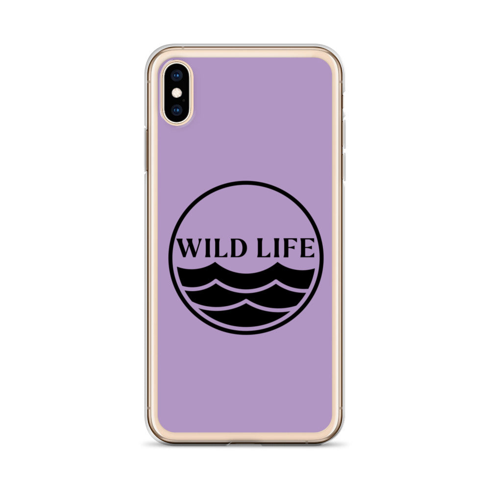 WILD LIFE iPhone Case - Lavender