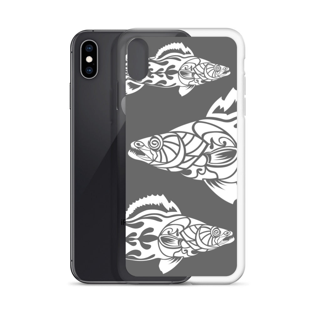 iPhone Case- Walleye - Grey