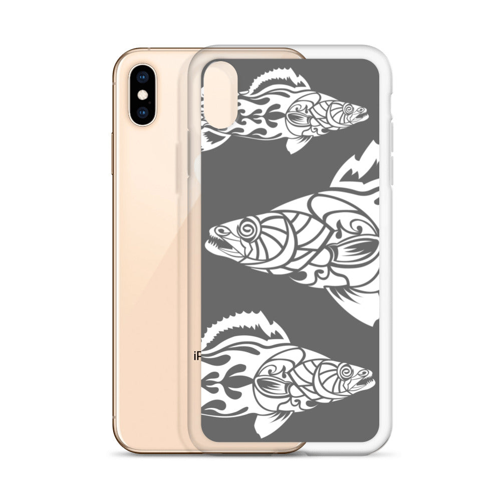iPhone Case- Walleye - Grey