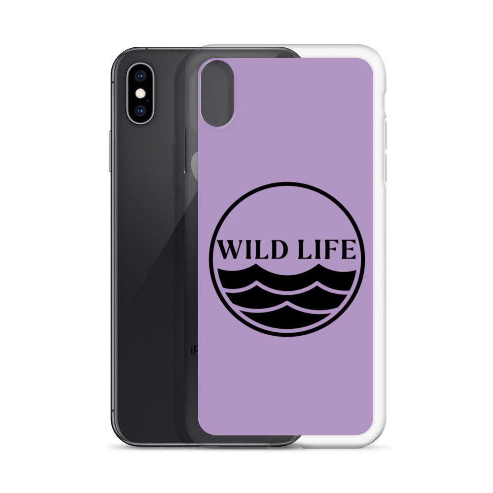 WILD LIFE iPhone Case - Lavender