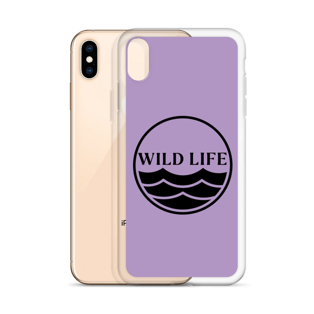 WILD LIFE iPhone Case - Lavender