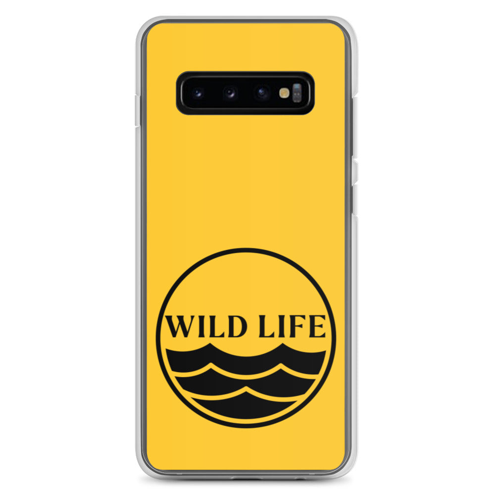 WILD LIFE Samsung Case - Yellow