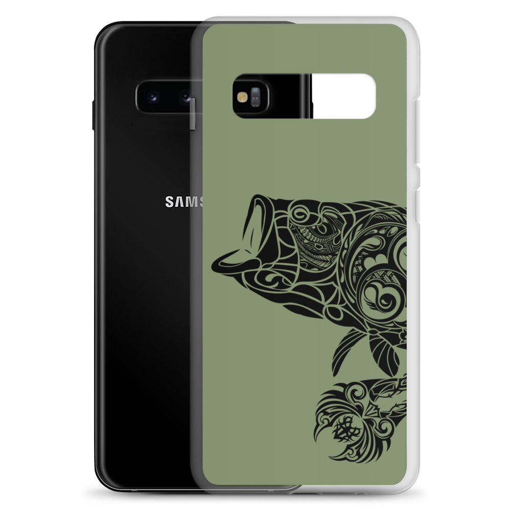Samsung Case - Largemouth Bass - Camo Green - Tribewear Outdoors