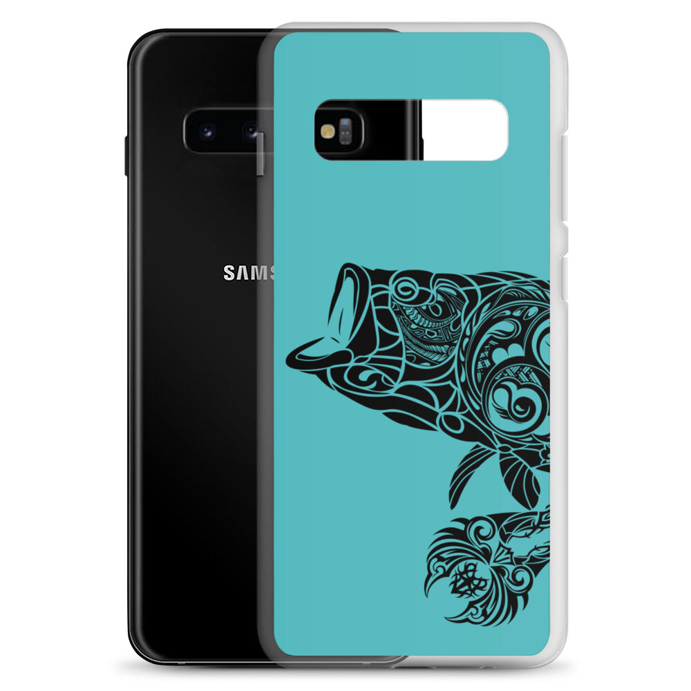 Samsung Case - Largemouth Bass - Teal - Tribewear Outdoors