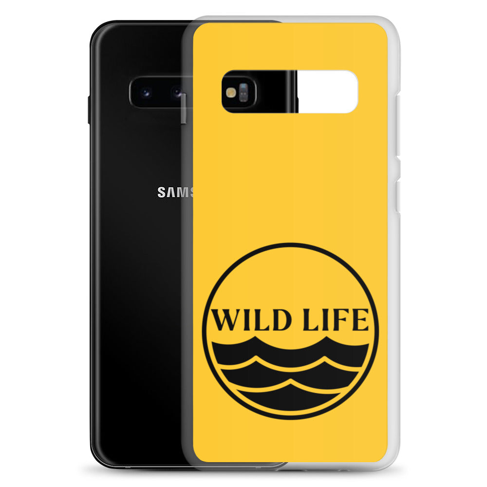 WILD LIFE Samsung Case - Yellow