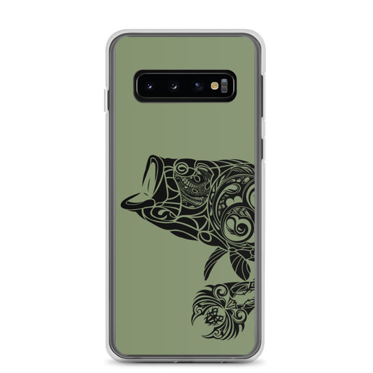 Samsung Case - Largemouth Bass - Camo Green - Tribewear Outdoors