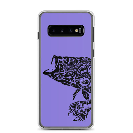 Samsung Case - Largemouth Bass - Purple - Tribewear Outdoors