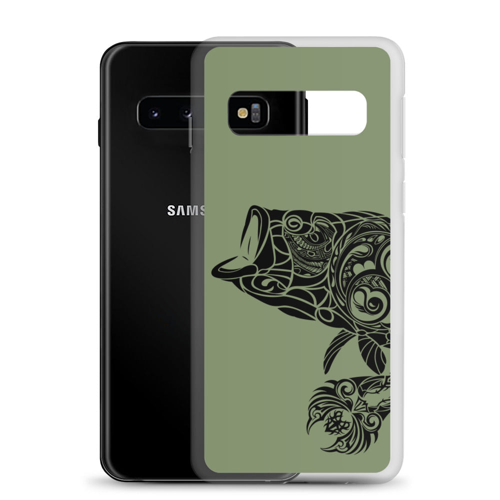 Samsung Case - Largemouth Bass - Camo Green - Tribewear Outdoors