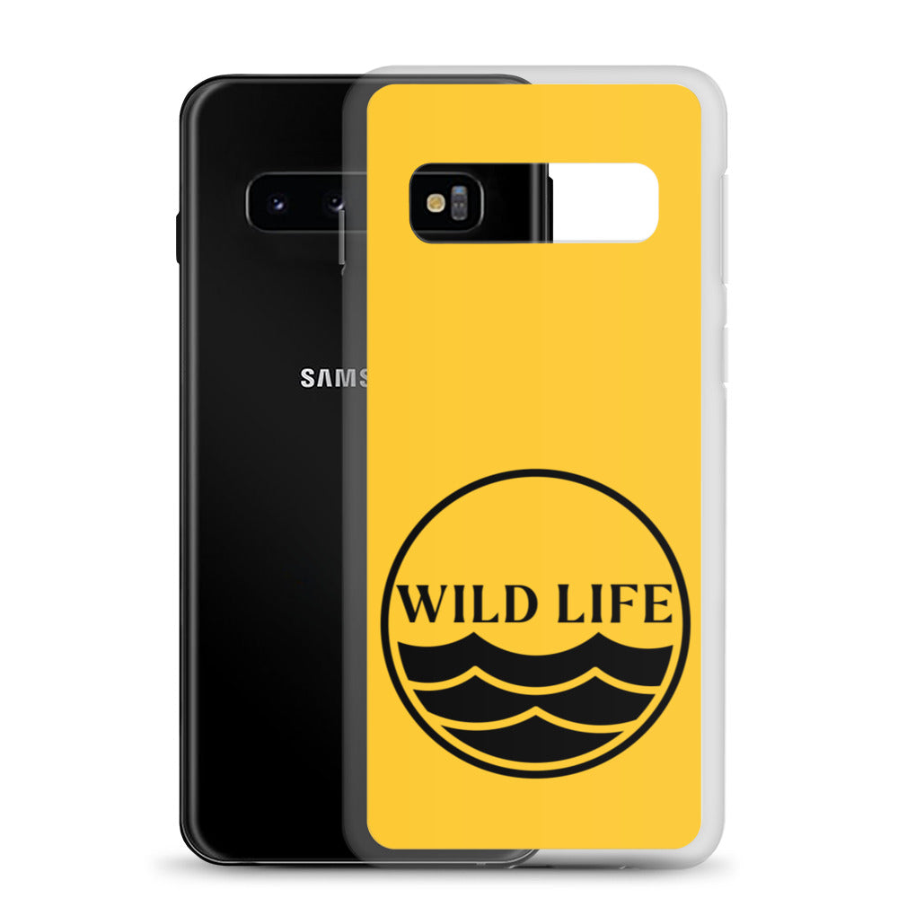 WILD LIFE Samsung Case - Yellow