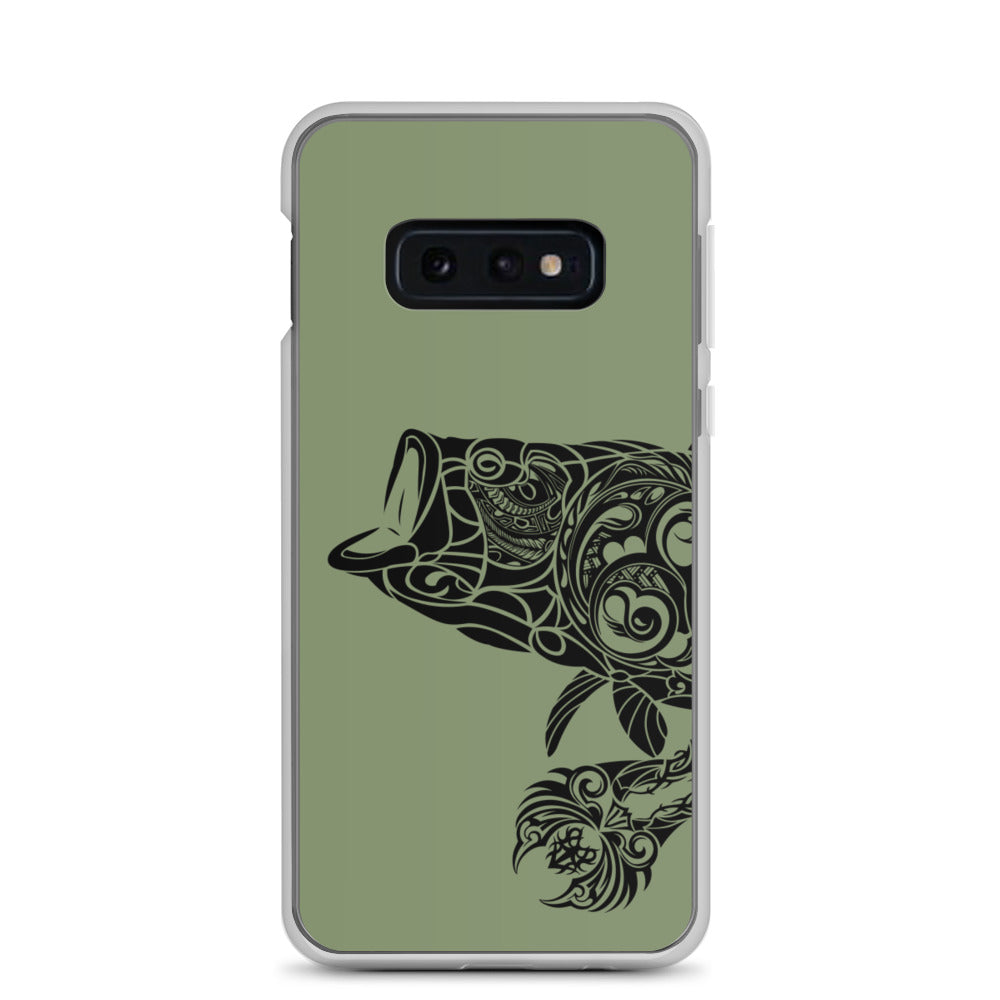 Samsung Case - Largemouth Bass - Camo Green - Tribewear Outdoors