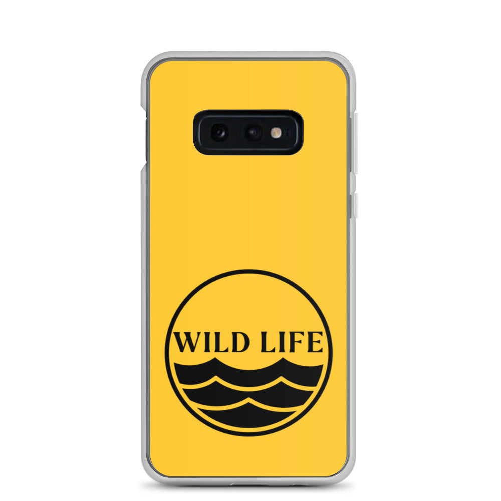 WILD LIFE Samsung Case - Yellow