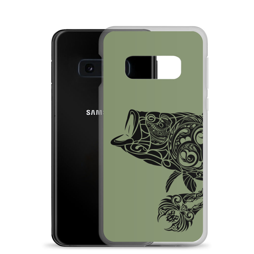 Samsung Case - Largemouth Bass - Camo Green - Tribewear Outdoors
