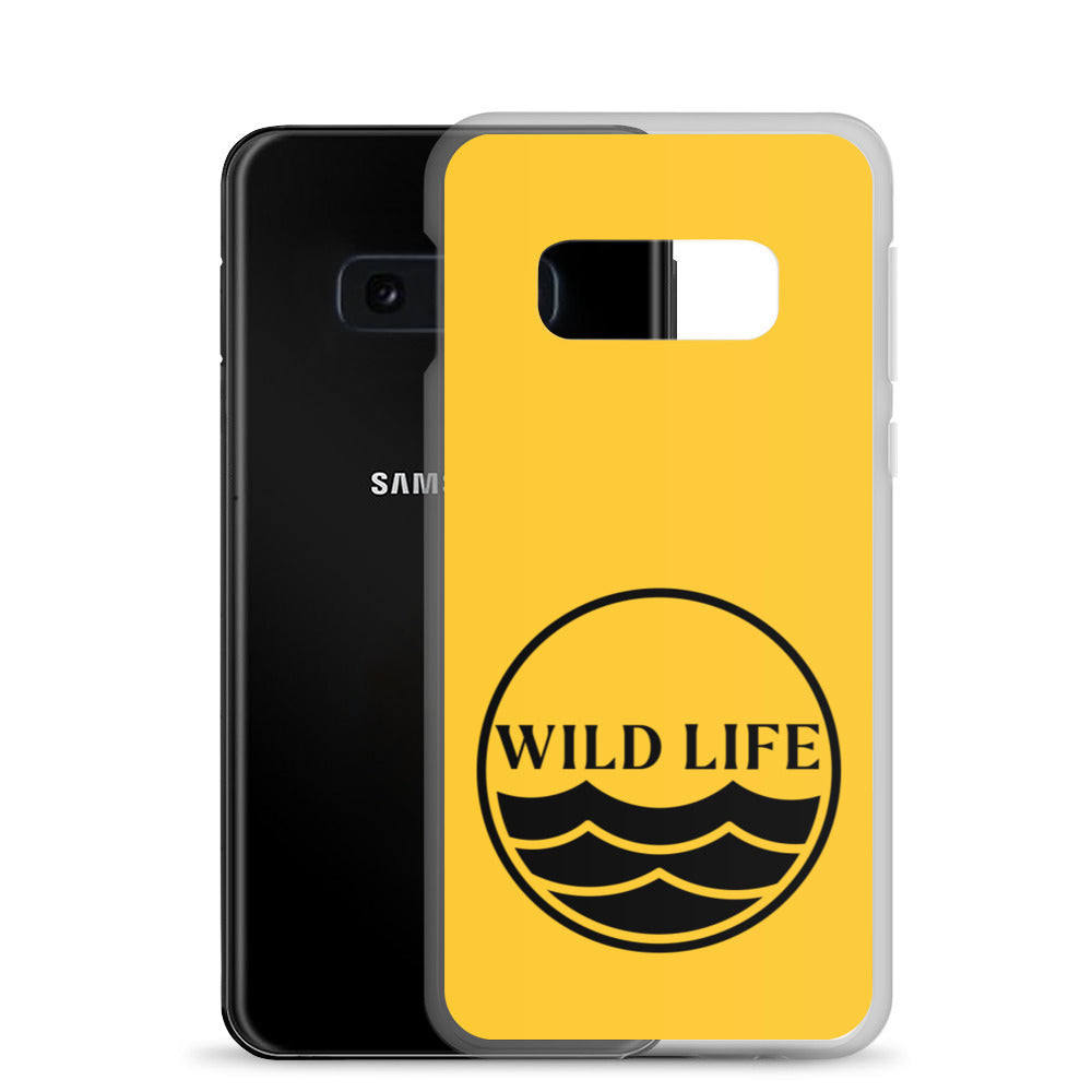 WILD LIFE Samsung Case - Yellow