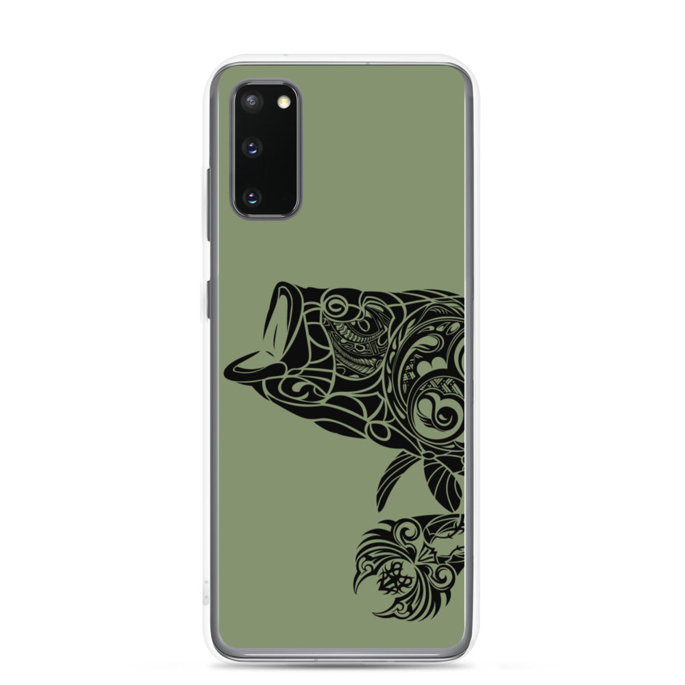 Samsung Case - Largemouth Bass - Camo Green - Tribewear Outdoors